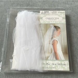 Child's Veil - White